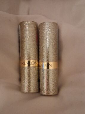 Revlon Gold Glitter Lipstick Choice Of 1